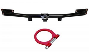 Ford Performance Tubular Front Bumper Bar & Tow Hook 05-14 M-17757-MB