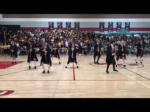 The PAC Dance team Harry Potter - Close up