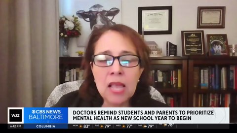 Doctors remind students and parents to prioritize mental health as new year starts