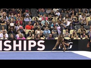 Simone Biles - Floor - 2014 P&G Championships - Sr. Women Day 1