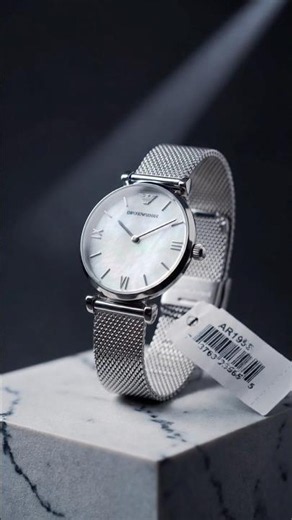 Armani AR1955 Women’s Watch Check ⌚✨ Original Luxury Watch | Elegant Style
