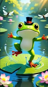 “Funny Dancing Frog 🐸 | Cool Frog Dance Meme 2025 #shorts