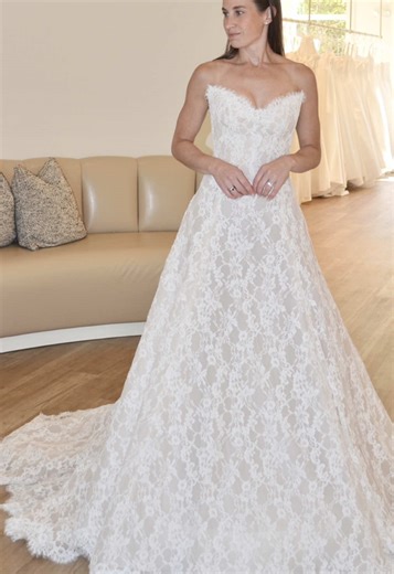 Real Brides Say Yes to 4 Lineage Wedding Dresses