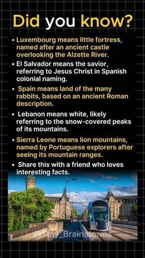 Countries With Surprising Name Meanings