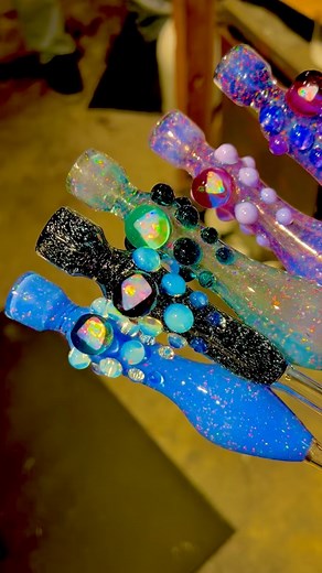 1.6K views · 504 reactions | These chillums will be on the drop tomorrow! . . . #glassblowing #glassporn #chillum | Harold Ludeman | Facebook