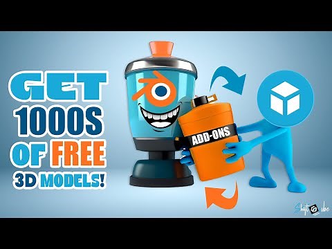 Unlock Thousands of FREE 3D Models with the Sketchfab Addon for Blender!