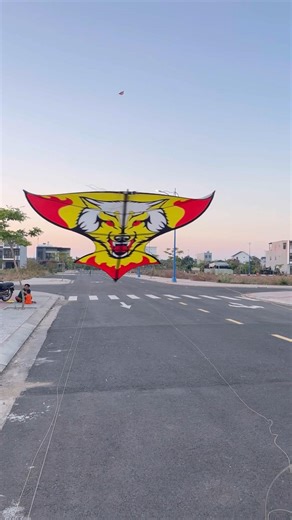 Thả diều em trai giật tay diều sói bay thật hay #patang #kite #diềusáo #layangan #shorts