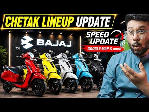 Bajaj Chetak Become Powerful ! Big Changes ! Top Speed, Google Map and More ! Electric Scooter