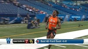RGIII vs. Luck at the combine