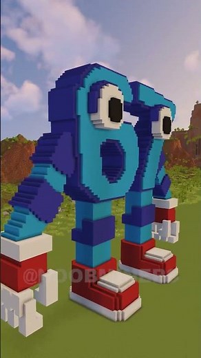 I Built Brainrot’s Character 67 in Minecraft