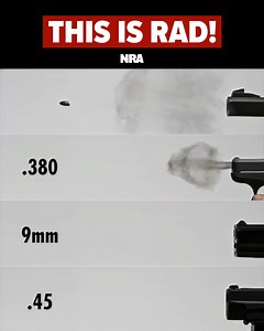 Various handgun and rifle ammunition filmed at 100,000 frames per second! 📹: Bryce // Rent High Speed | NRA Institute for Legislative Action