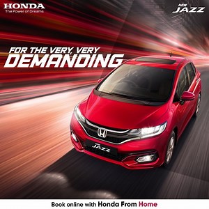 Indulge in a relaxing drive with Best-In-Class Space, Hands-On Intelligent Steering Wheel and Advanced Multi-Info Combi Meter of the New Honda Jazz, made for the Very Very Demanding. Know More: https://bit.ly/NewHonda-Jazz | Honda Car India