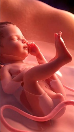 3D View: Baby Moving Inside the Womb – Amazing Animation”** এটা curiosity + emotional + educational