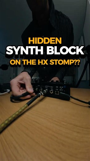 HIDDEN Synth on the HX STOMP?!