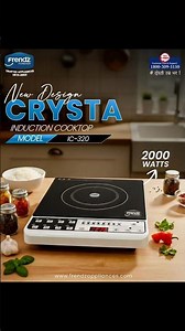 Frendz 2000W Induction Cooktop – Powerful Electric Cooking Stove 🔥
