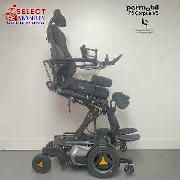 Permobil F5 Corpus VS Standing Power Wheelchair Demo – Full Power Seating, Color Joystick**SOLD**