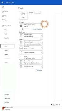 Print Both Sides in MS Word in 1 Click 😲 Save Paper | #msword #shorts