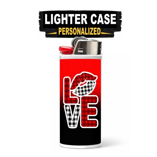 Love Lighter Case for Bic Lighter – Custom Name Personalized Cover - Etsy