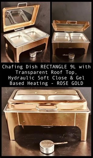 Modern Buffet Setup | Hydraulic Chafing Dish by The Imperial Hospitality