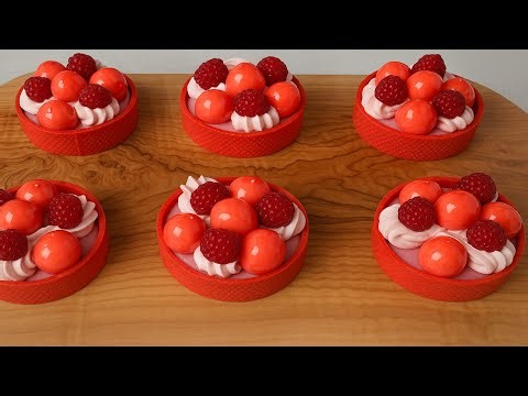 FRENCH-STYLE Raspberry Tartlet — A Dessert Worth Falling For