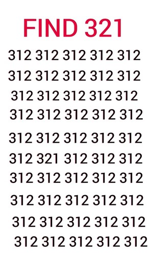 Hidden Number 321 Puzzle | Are You Smart Enough?#ytshorts #puzzle #mathstricks