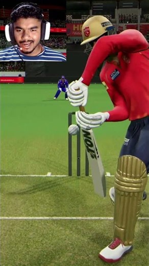 That Swing Ball Was Undefendable 🔥 #cricket #cricket26 #ipl