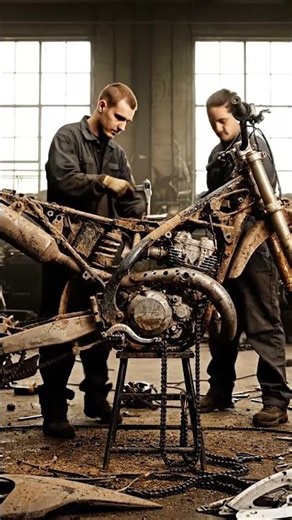 Bringing a dead motorcycle back to life step by step #dirtbike #restoration