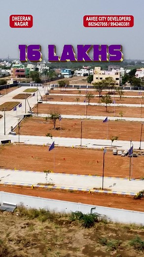 AAVEE CITY DEVELOPERS RRR Excellence Dheeran Nagar Contact: Mr.Ananthavelan 8825427055 / 9942463381 Trichy - Dindugal Highways திருச்சி திண்டுக்கல் மெயின் ரோட்டில் இருந்து இரண்டு நிமிஷம்.. Good Appreciation Within 2 Years 👉🏻DTCP & RERA Approved 👉🏻Ready for Construction 👉🏻Natural Water Source Transports ✔️ Dindugal NH In 2 Mins ✔️International Airport 15 Mins ✔️Central Bus Stand & Railway Junction In 10 Mins ✔️Schools & Hospitals 5 Mins 👉🏻Property Amenities 👉🏻Entrance Arch, 👉🏻Concrete
