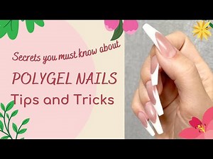 Polygel nails extensions step by step|french design polygel|dual polygel forms with silicone inserts