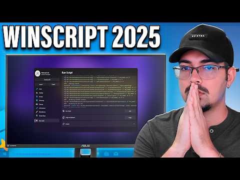 🚀 MAKE YOUR WINDOWS FASTER THAN MAC! See How WinScript 2025 Works MAGIC ⚡