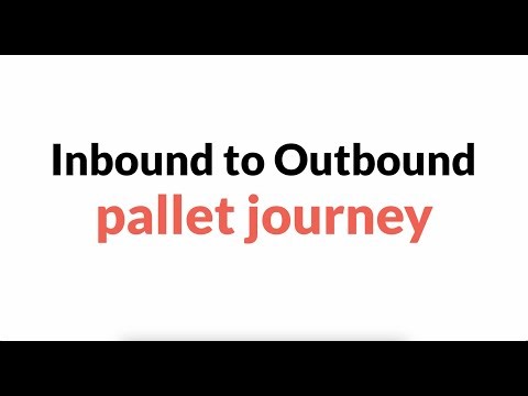 BALYO Automated Guided Vehicle (AGV) Inbound to Outbound Pallet Journey