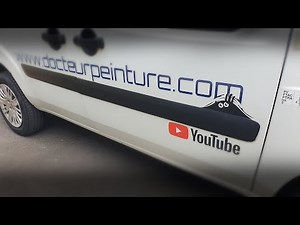 FLOCAGE D'UN VEHICULE