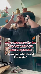 Clopen shift every day? #dadlife #parenting #serverlife #neverending #viralreels #reels | Sidneyraz