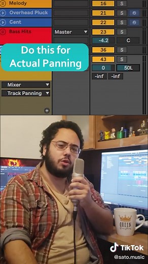Panning Properly in Ableton #musicproductiontips #ableton #musicproduction #producertips #independentartist