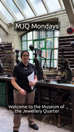 Today we’re moving the spotlight over to our fly presses at the Museum of the Jewellery Quarter! #BirminghamUK #Museumtok