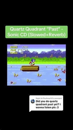 Sonic CD Quartz Quadrant Past Music Remix