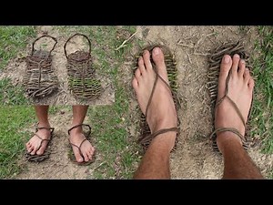 Primitive Technology: Make Sandals from Vine