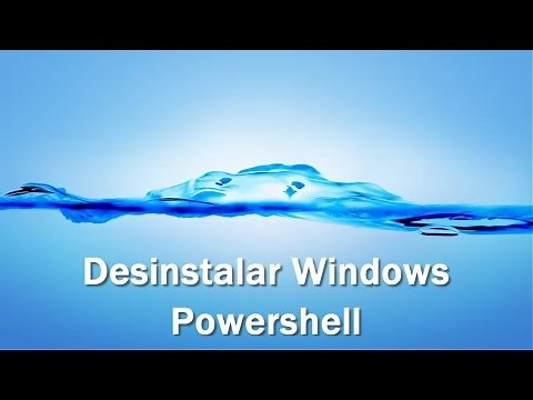 Como desinstalar Powershell - How to uninstall Powershell