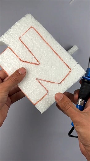 Watch Closely… This Foam Cutting “N” Changes at the End 👀✂️ #foamcutting #satisfying #diy #asmrfoam | Flower Blooms