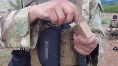 US and Tanzania soldiers conduct combat drills