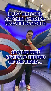 70K views · 1.4K reactions | CAPTAIN AMERICA: BRAVE NEW WORLD REVIEW WALANG SPOILERS ‘TO. WATCH ME GO ON ABOUT THE MOVIE FOR FAR TOO LONG. SHOWING NA TODAY! MANOOD NA KAYO HAHA #CaptainAmericaPH | Galactic Shark | Facebook