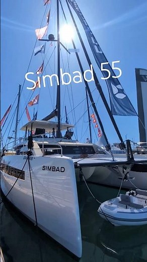 Simbad 55 Sailing Catamaran at La Grande Motte