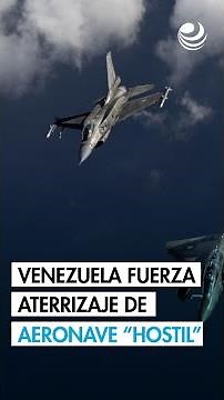 Venezuela forces "hostile" aircraft to land near Colombian border