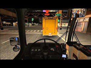 OMSI Chicago -- Round trip on Route 130 with Articulated Bus (HD)