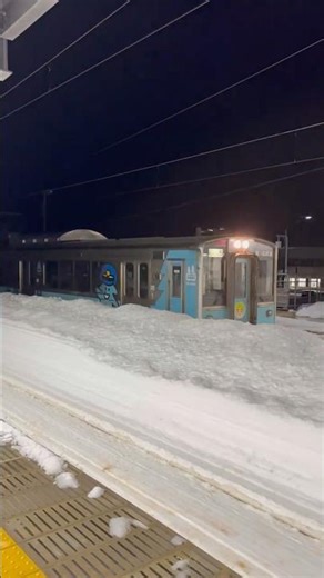 ♫ 青い森鉄道の除雪終了［17:00〜旅客以外運行開始］701系 下り回送③ 2026/2/4 野内駅 #701系
