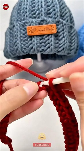 How to make crochet beanie hat tutorial for beginners #keşfet #howtocrochet #knitting #freepattern