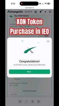 XON Token Purchase in IEO ? Xon Token Buying Process✅
