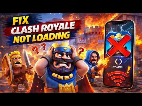 How to Fix Clash Royale Not Loading | App Stuck, Loading Screen & Crash Fix