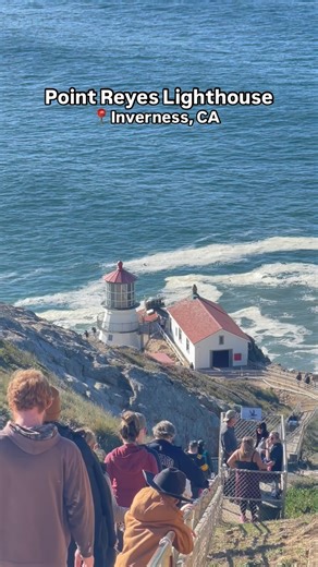Jackie W. | San Francisco - California Adventure Travel | Point Reyes Lighthouse 📍Inverness, CA Explore this 1.3-mile out-and-back trail near Inverness, California. Built in 1870, the Point... | Instagram