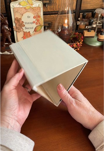 Vintage Christmas Journal Tutorial and DIY Instructions